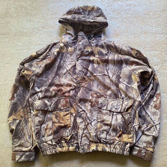 Realtree Other - Vintage Realtree Camo Jacket Mens Medium Hunting Lined Warm